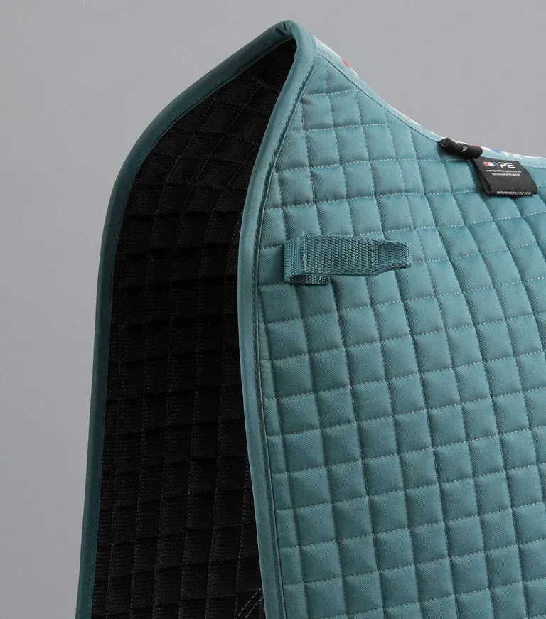 PEI Close Contact Dressage Saddle Pad (Turquoise)