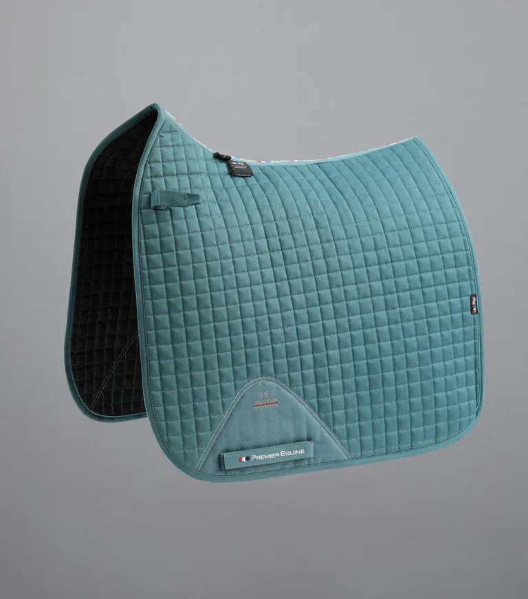 PEI Close Contact Dressage Saddle Pad (Turquoise)