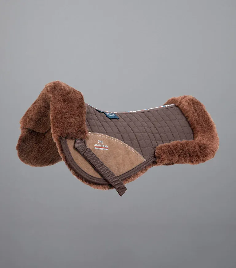 PEI Merino Wool Half Pad (Brown)