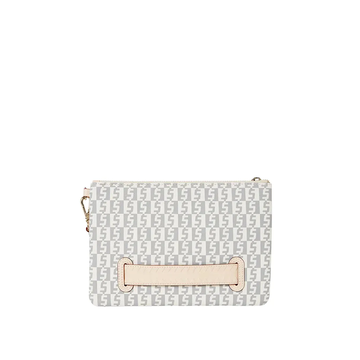 Pochette Sprayground Rose Money Checkered Grigio / Rosa