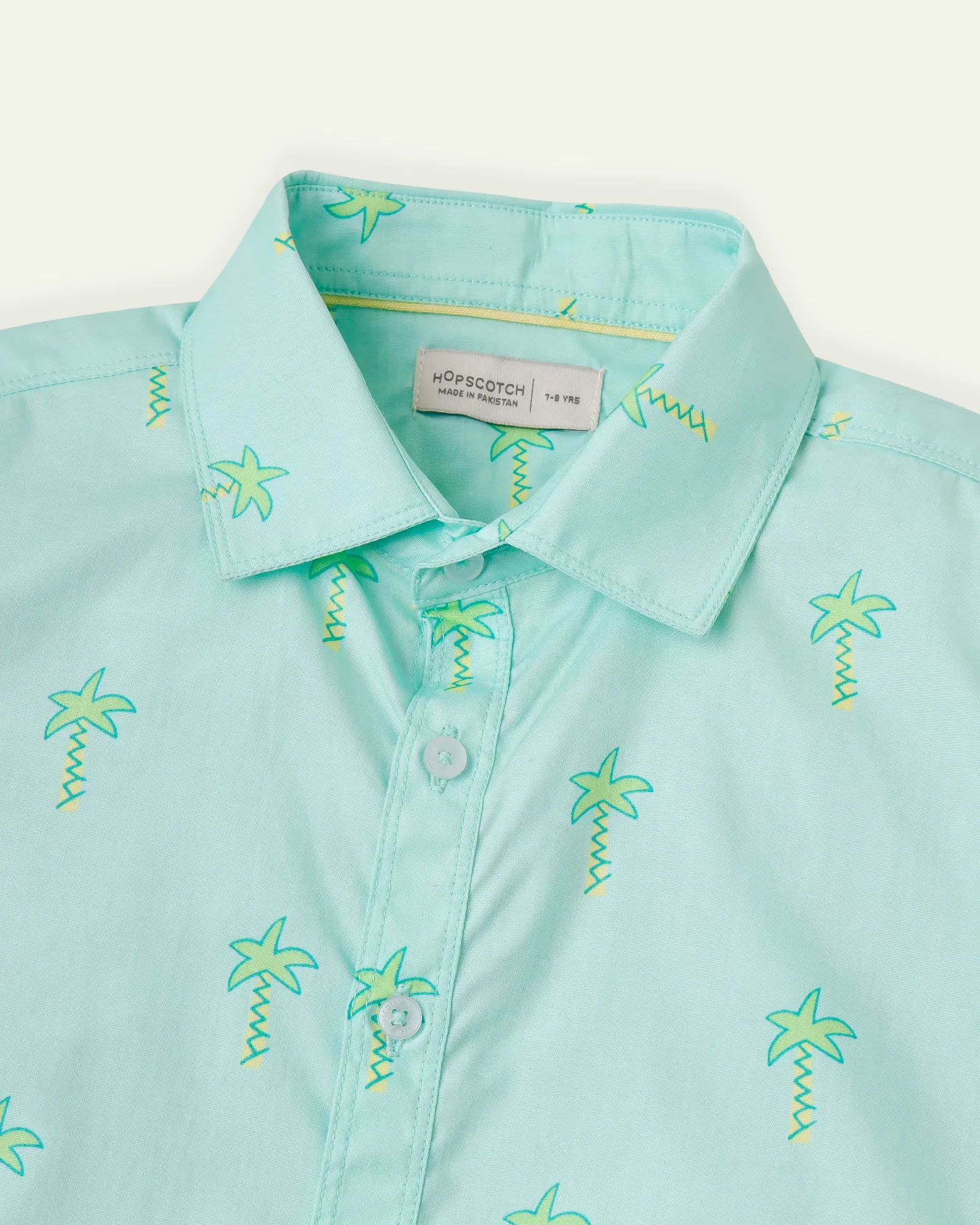 Printed Palm Trees Shirt