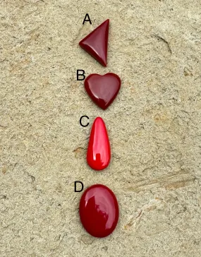 RARE Rosartita, Gold Slag, Mixed Shape Cabochons, Select One Stone