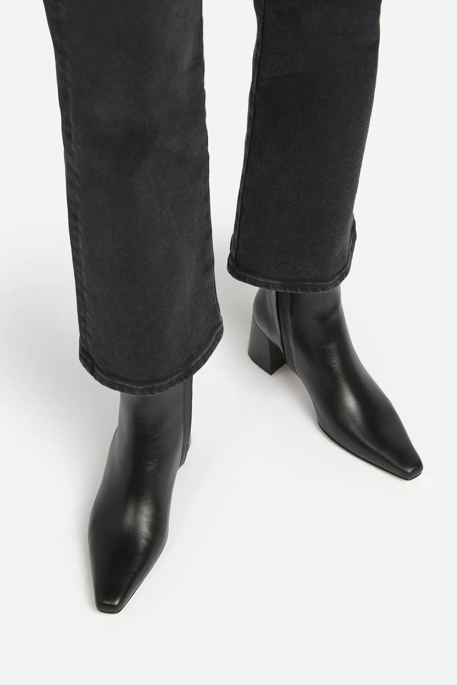 Riley Leather Ankle Boots