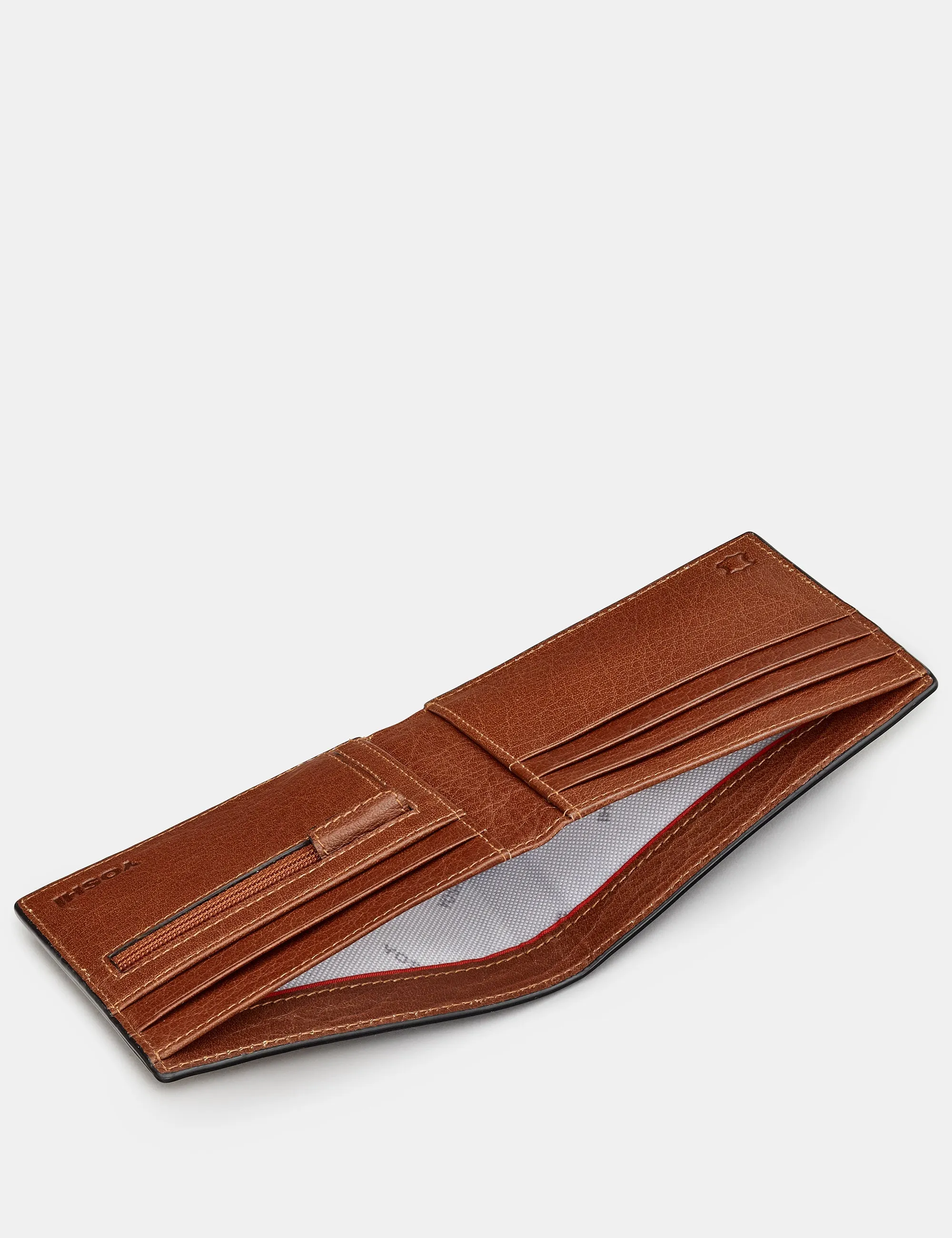 Shakespeare Bookworm Brown Leather Wallet