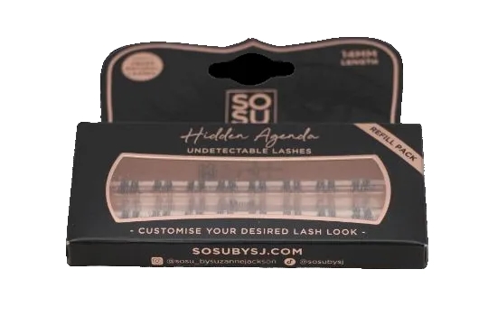 SOSU Hidden Agenda  False Eyelashes Clusters 14mm