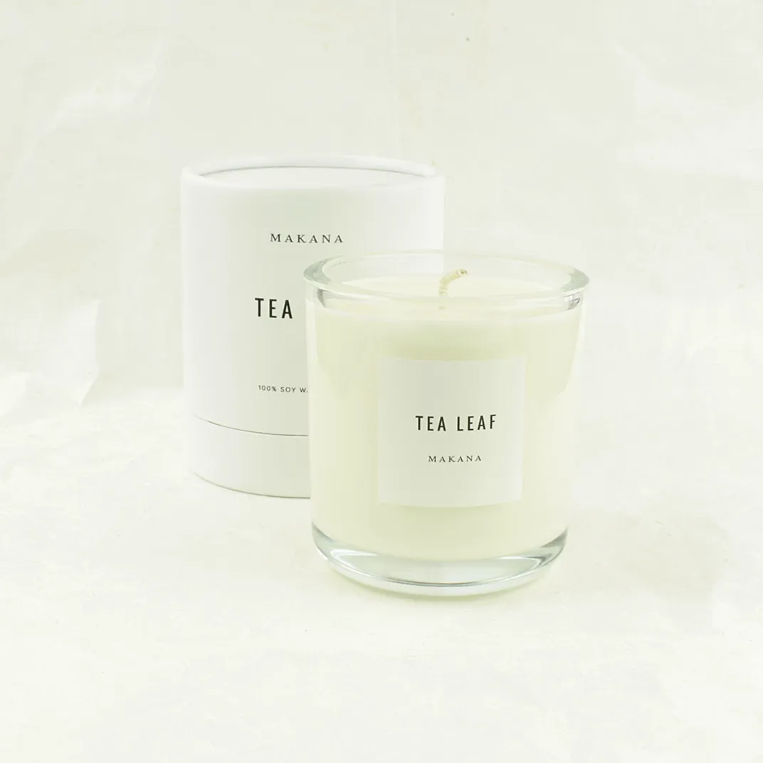 Tea Leaf Candle