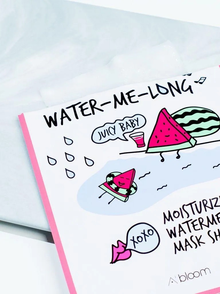 Water-Me-Long Moisturizing Watermelon Mask (1 Sheet)