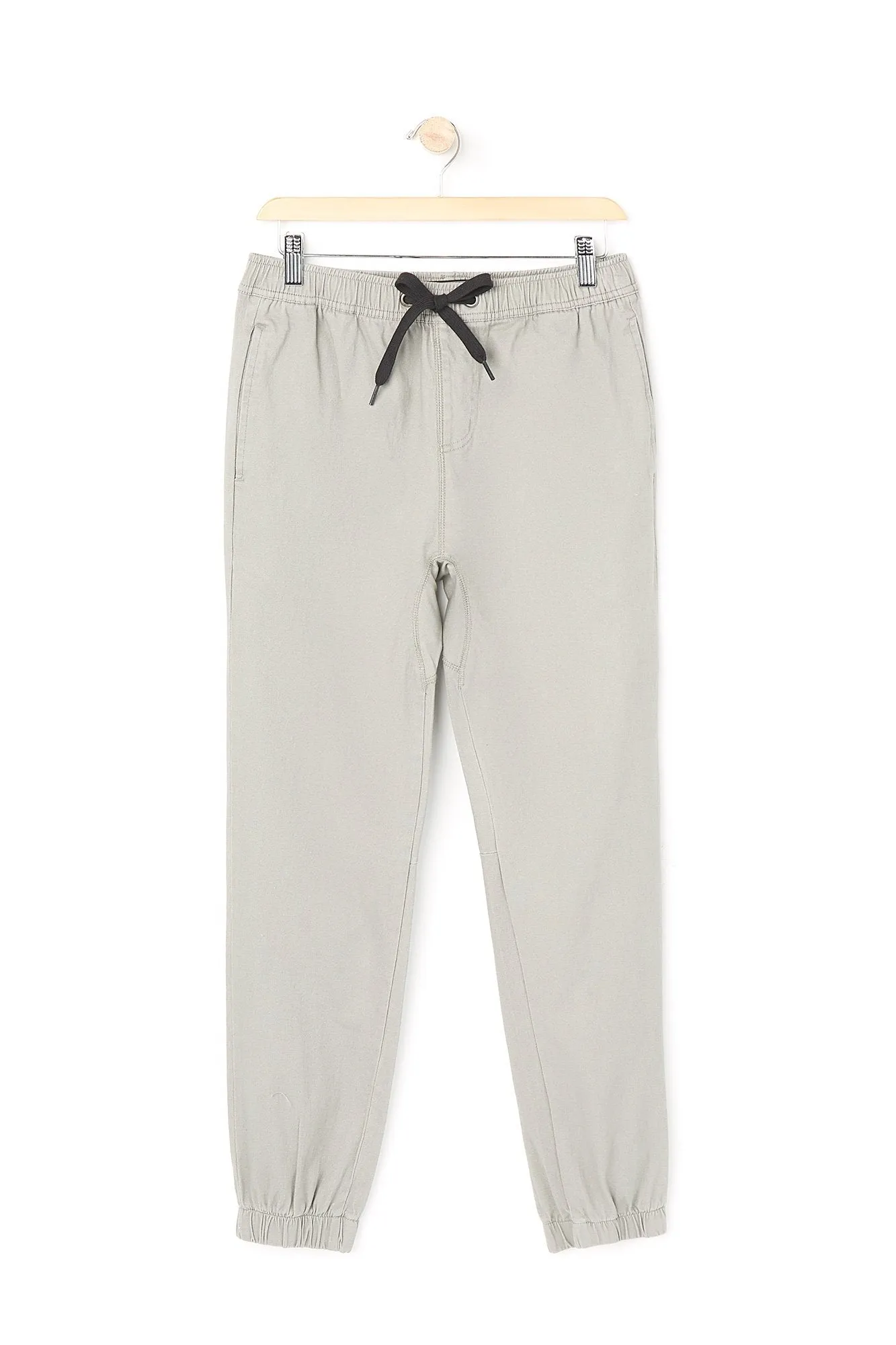 West 49 Youth Light Grey Drawstring Cuff Jogger