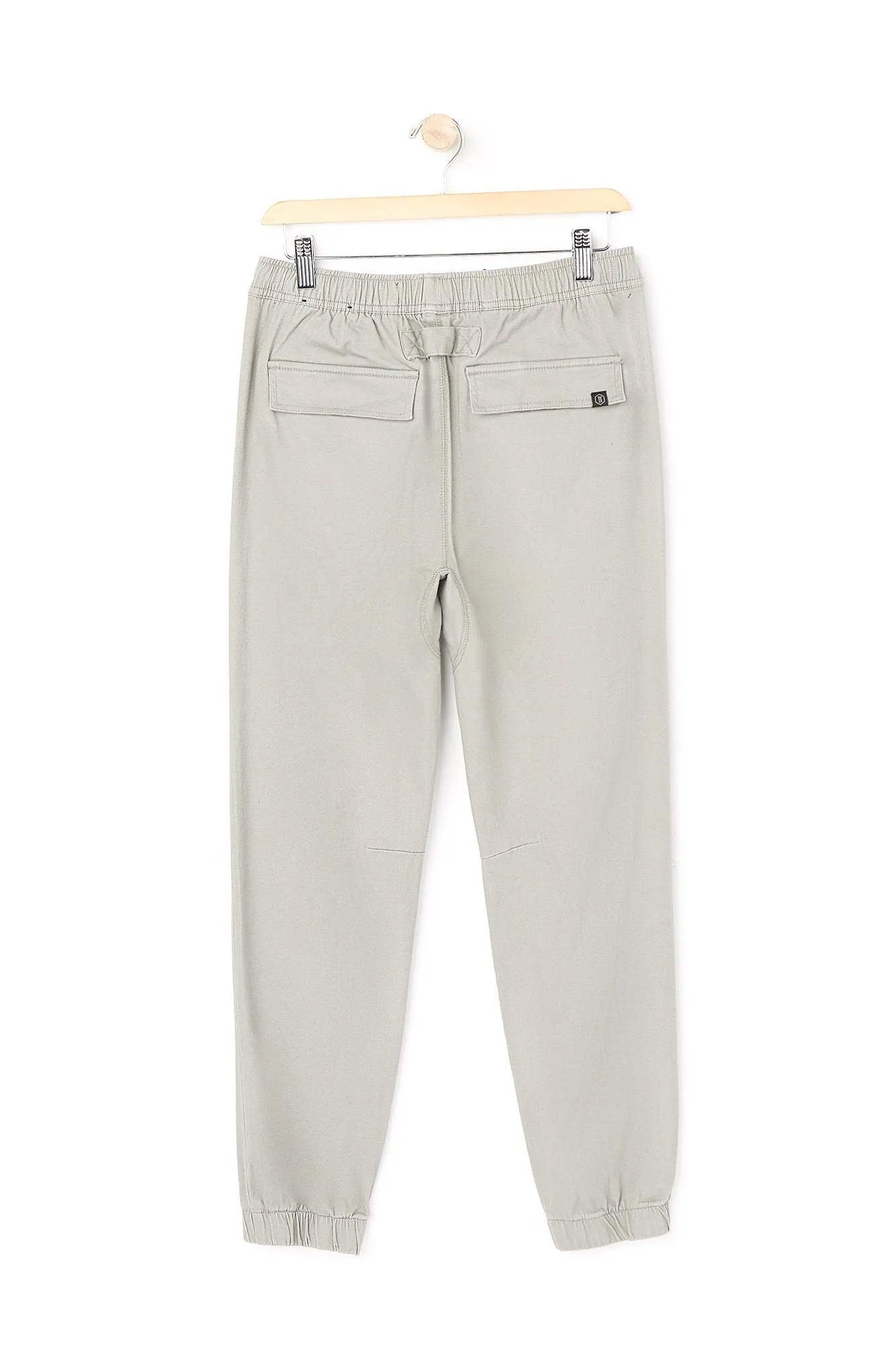 West 49 Youth Light Grey Drawstring Cuff Jogger