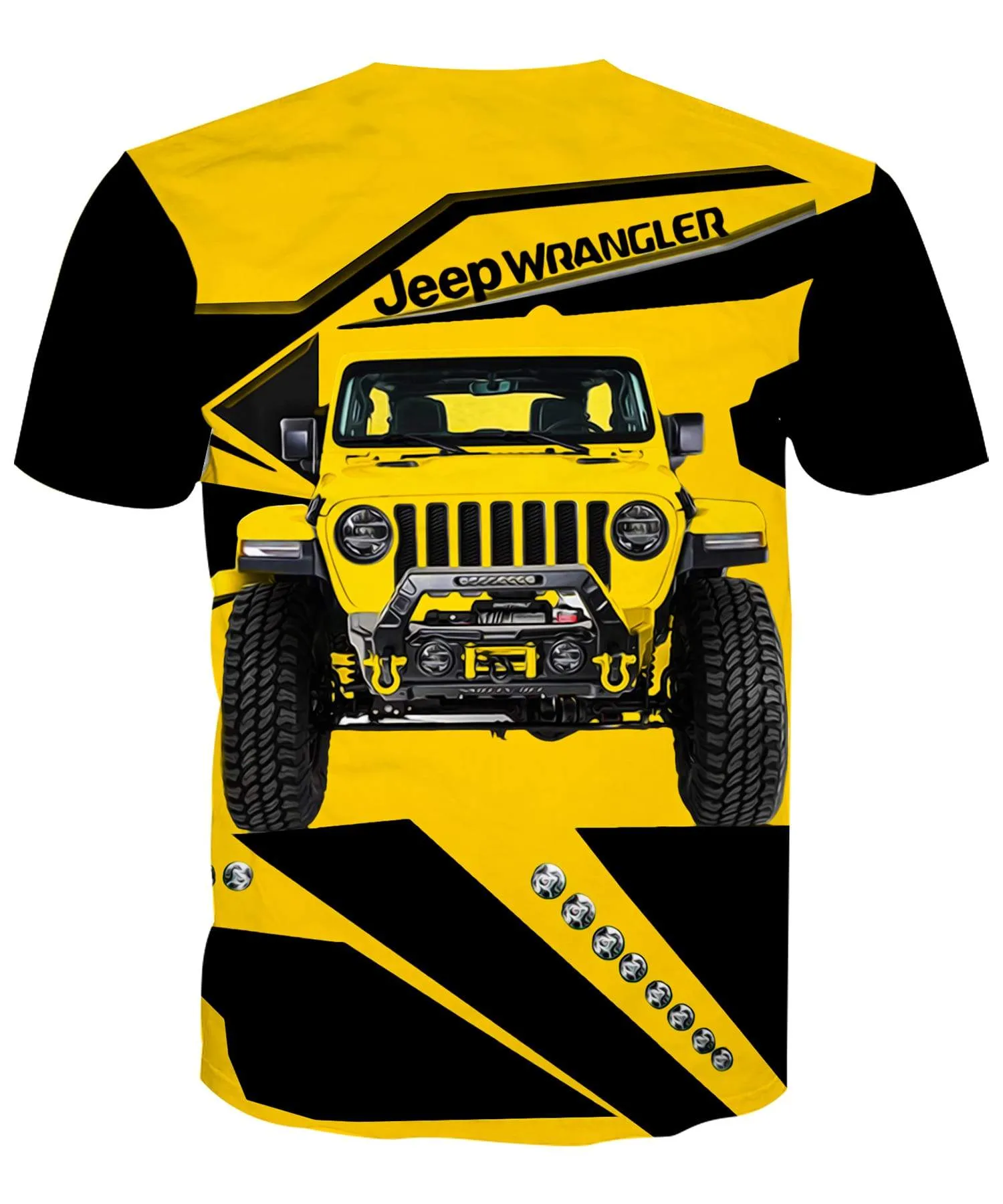 Yellow Jeep Wrangler - T-Shirt